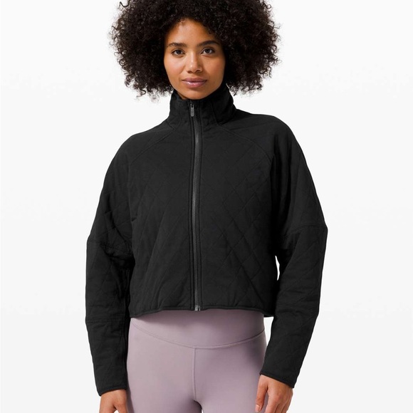 Lululemon Quilted Calm Jacket Bomber Style Jacket - Picture 1 of 13